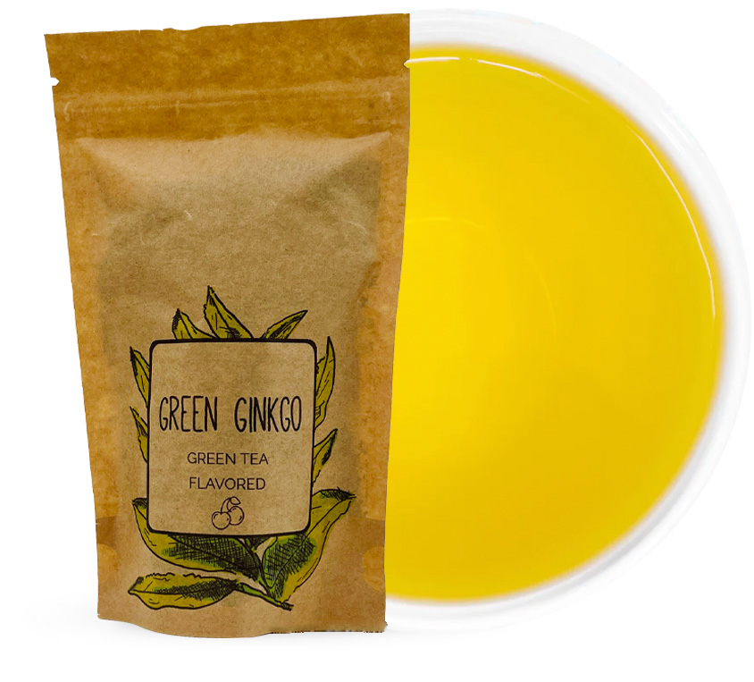 mrożona herbata Green Gingko z wiśnią